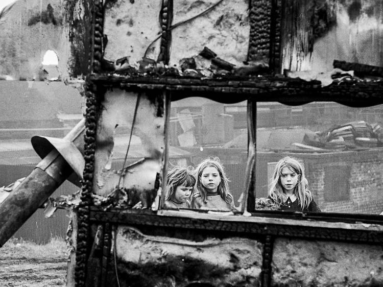 Gypsy Children, Burned-Out Tram, early '60s