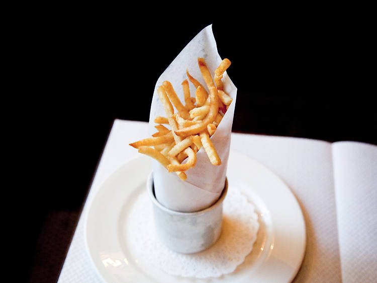 Pommes frites at Balthazar in New York, NY