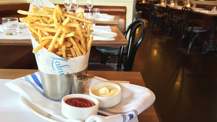 Pommes frites at Lafayette