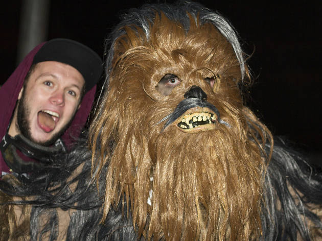 Electronic music fans showed up in costume at the 2015 Freaky Deaky Halloween festival in Toyota Park.