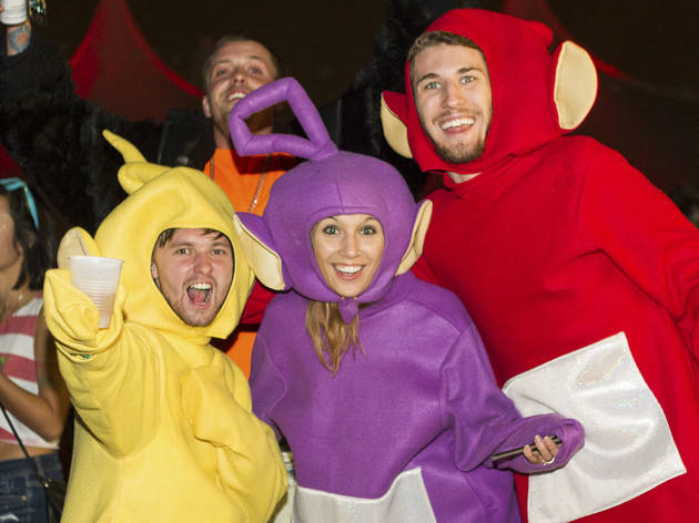 Electronic music fans showed up in costume at the 2015 Freaky Deaky Halloween festival in Toyota Park.