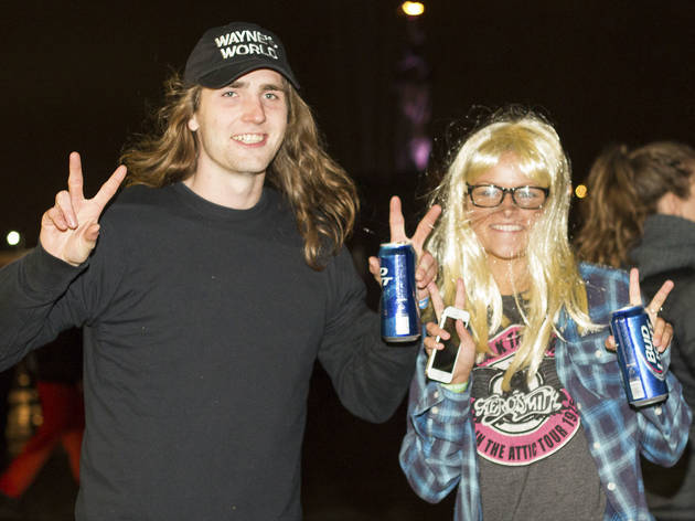 Electronic music fans showed up in costume at the 2015 Freaky Deaky Halloween festival in Toyota Park.