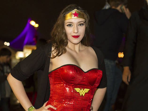Electronic music fans showed up in costume at the 2015 Freaky Deaky Halloween festival in Toyota Park.