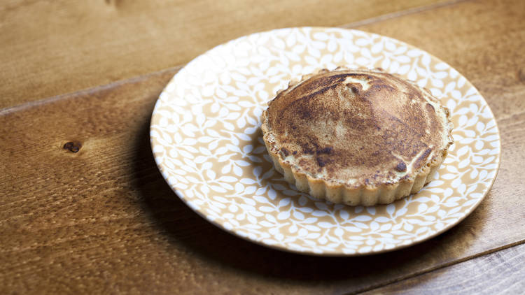 Passion fruit tart at Baroo