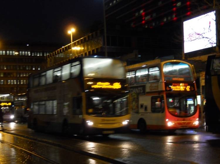 Five things you learn on Manchester night buses