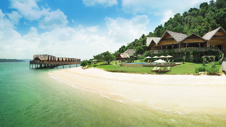 Telunas Private Island