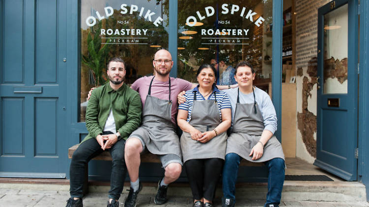 Old Spike Roastery coffee shop Peckham 2015