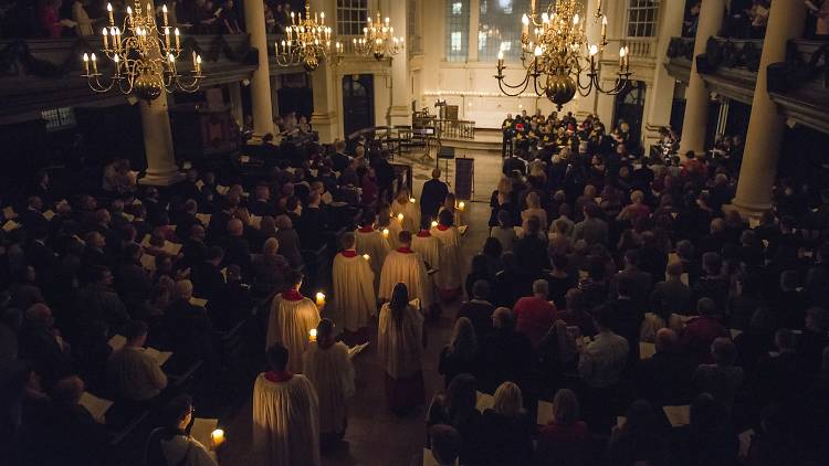 Shelter Christmas Carols St Martin-in-the-Fields Church