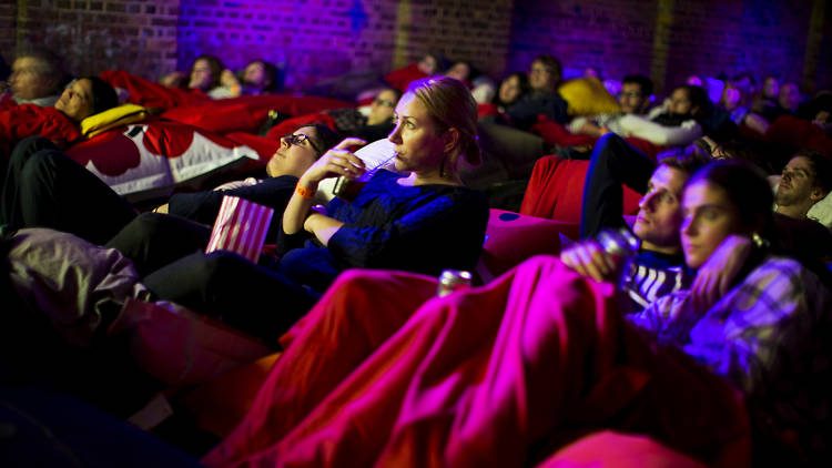 Snuggle up at Pillow Cinema  