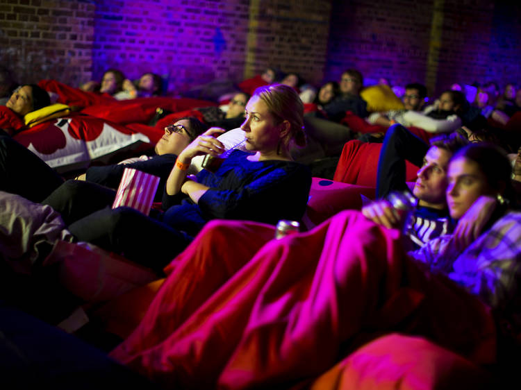 Snuggle up at Pillow Cinema  