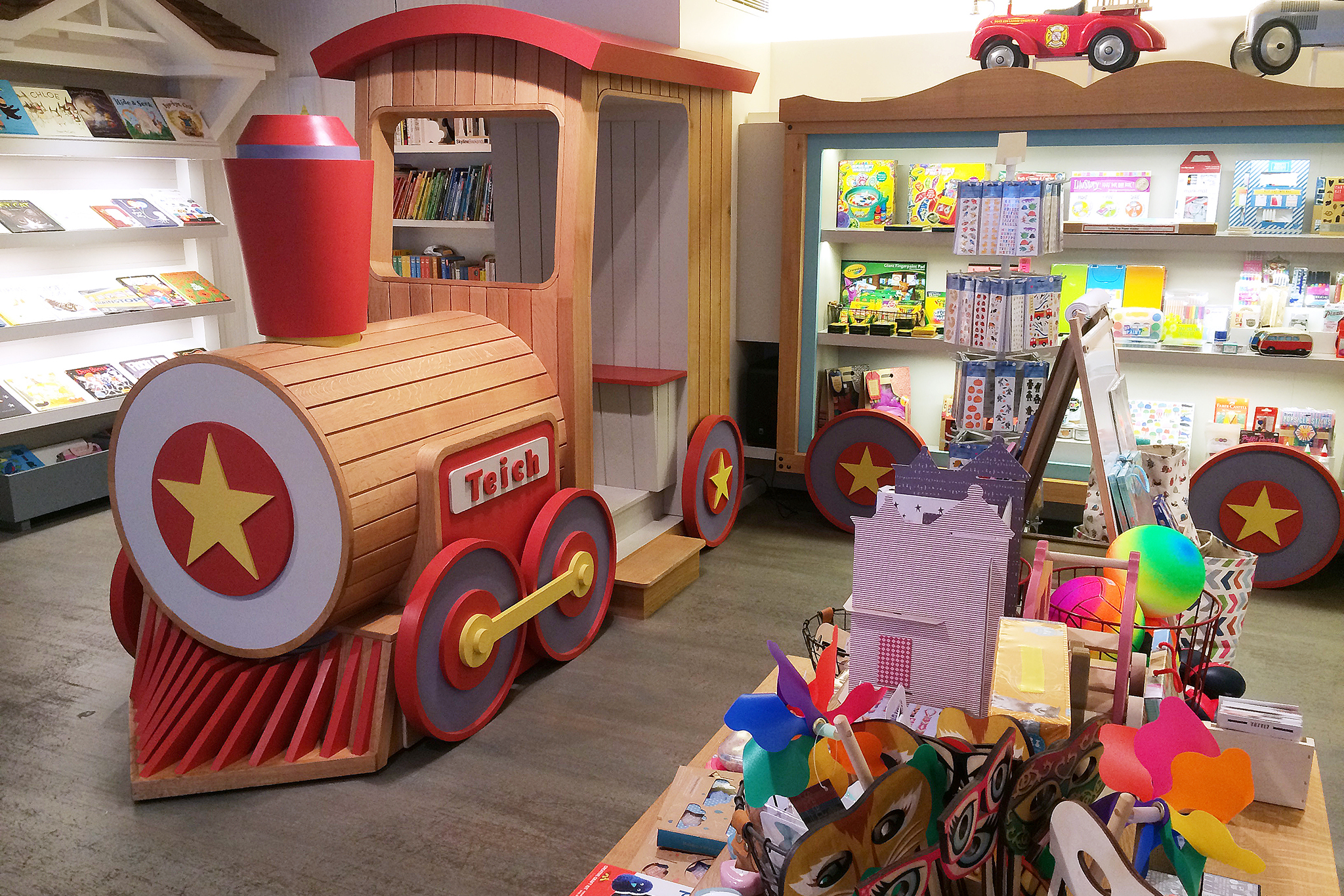 childrens wooden toy shop