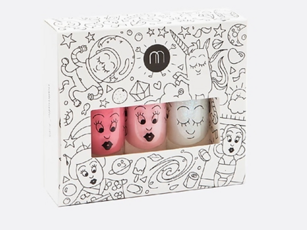 Un coffret de trois vernis Nailmatic Un coffret de trois vernis Nailmatic