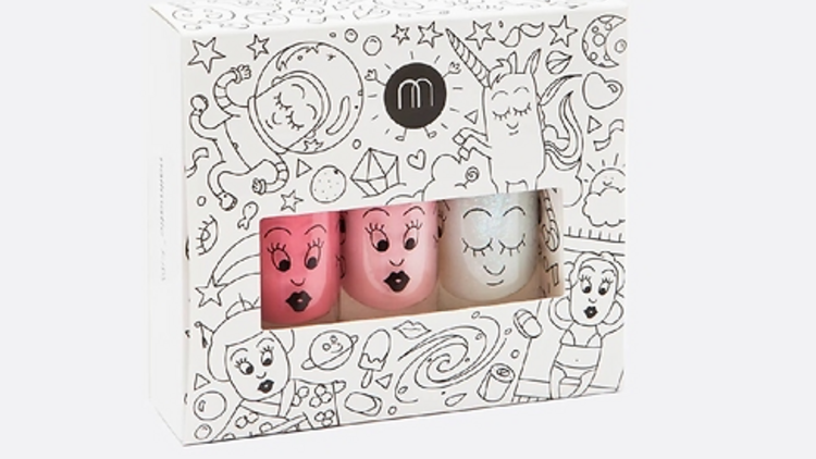 Un coffret de trois vernis Nailmatic