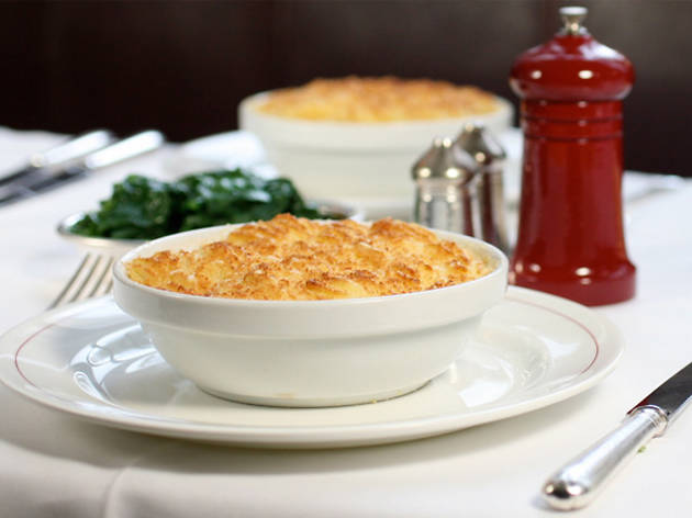 Fish pie at J Sheekey Oyster Bar Fish pie at J Sheekey Oyster Bar
