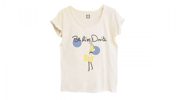 Be Parisian t-shirts and bags