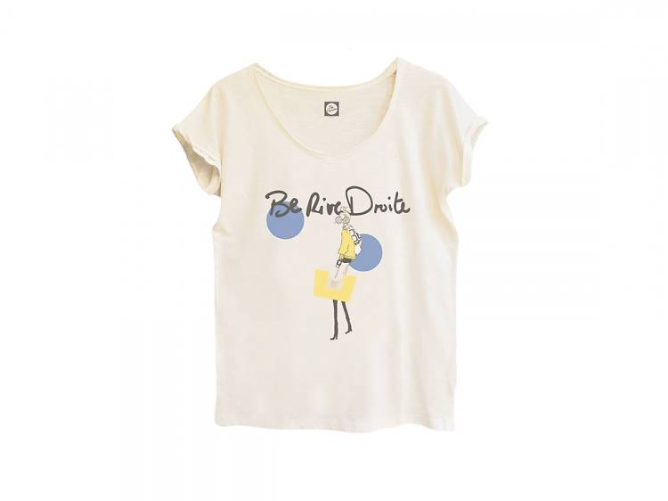 Be Parisian t-shirts and bags