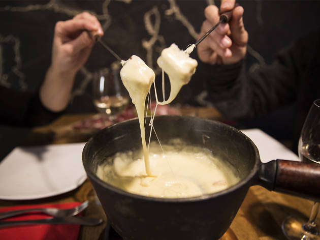 Androuet fondue at Androuet Androuet fondue at Androuet