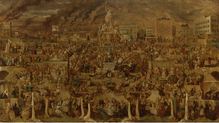 ‘The Worship of Bacchus’, 1860-’62, by George Cruikshank