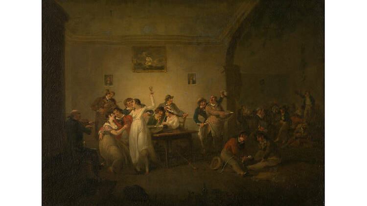 ‘A Married Sailor’s Return’ and ‘An Unmarried Sailor’s Return’, c1800, by Julius Caesar Ibbetson