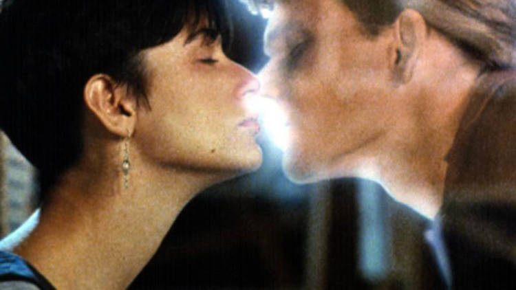 Kissing scenes in movies, ghost, swayze, moore