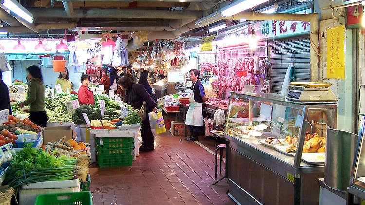 Kowloon City wet market