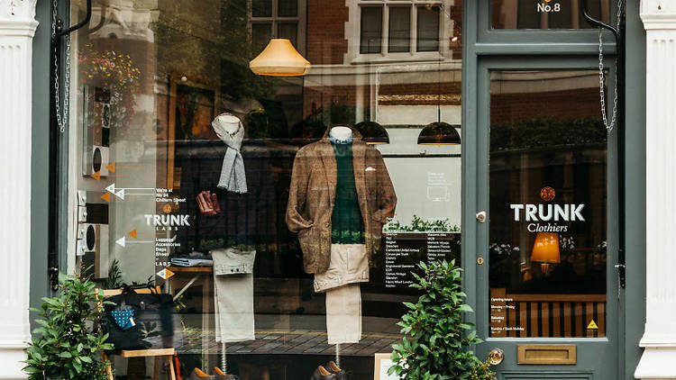 Trunk clothes shop Marylebone 2015