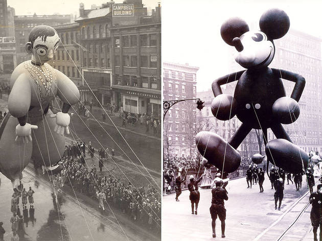 Left: Eddie Cantor, 1934 Right: Mickey Mouse, 1934