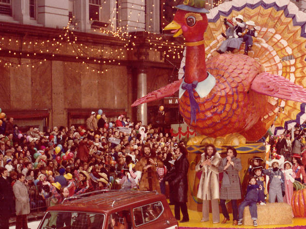 Tom Turkey float, 1970s
