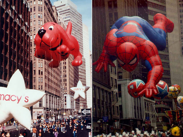 Left: Clifford, 1990; Right: Spiderman, 1991