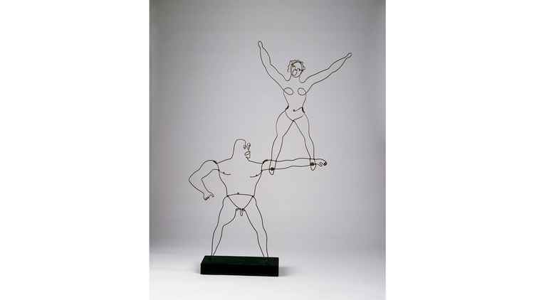 Alexander Calder: 'Two Acrobats', 1929. © Calder Foundation New York/DACS London