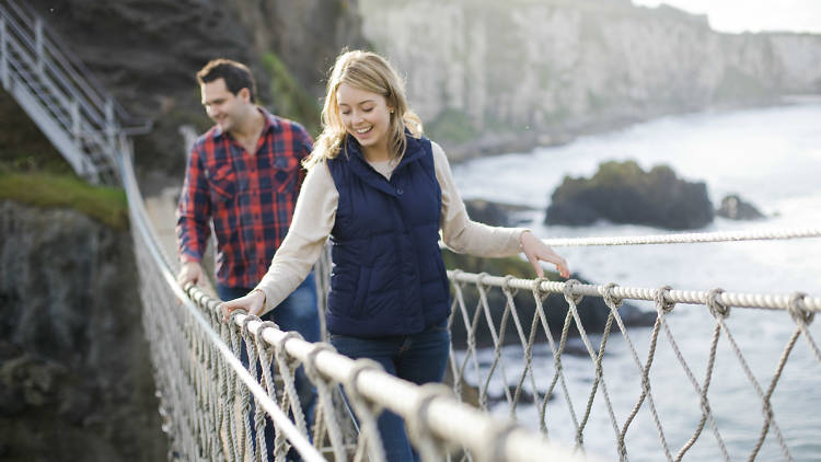 rope bridge, belfast