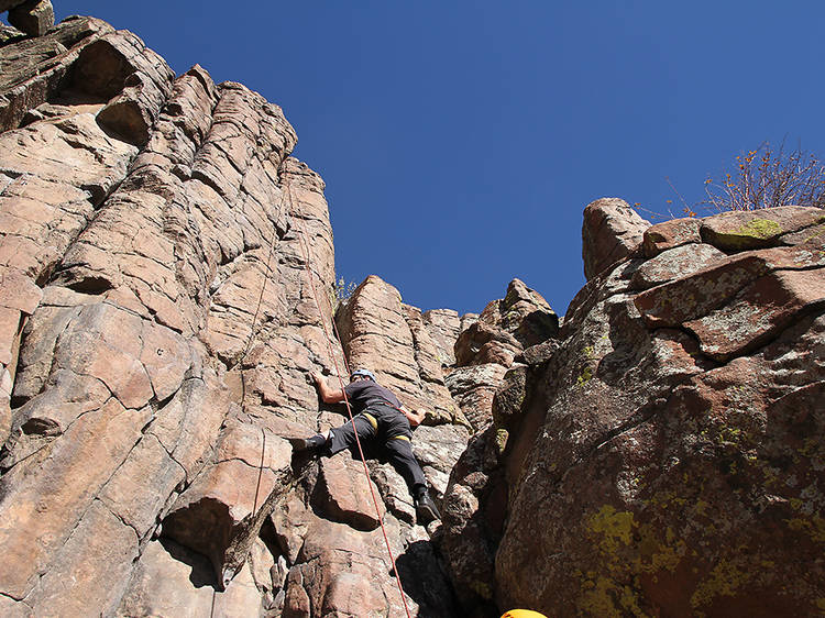 Climb some rocks