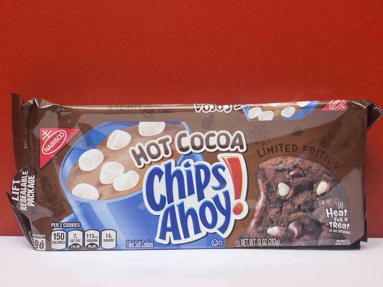 Chips Ahoy! hot cocoa cookies