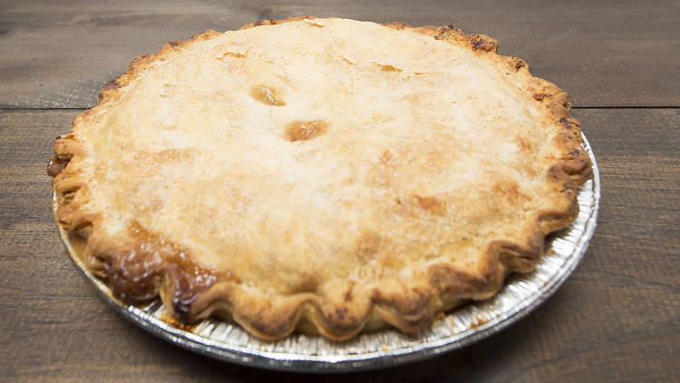 Classic apple pie from Bubby's