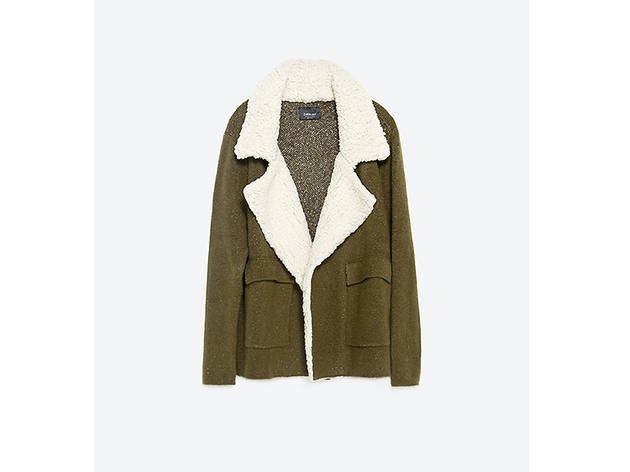 Zara short jacket, $70, at zara.com