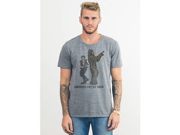 Chewie's Got My Back tee, $36, junkfoodclothing.com