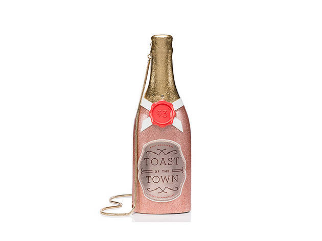 Kate Spade Champagne Bottle clutch, $378, at katespade.com
