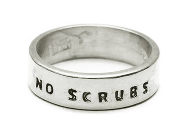 No Scrubs ring by Kelly Shami, $50, at themjewelersny.com