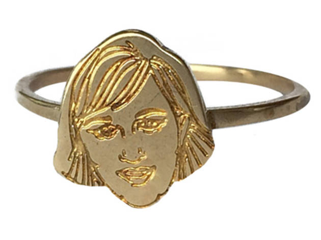Verameat Lena Dunham celebrity ring, $48, at verameat.com