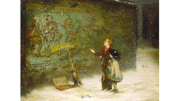 'Remembering Joys That Have Passed Away' by Augustus Edwin Mulready, 1873