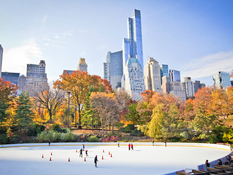 Check out the best places to go ice-skating in NYC this winter