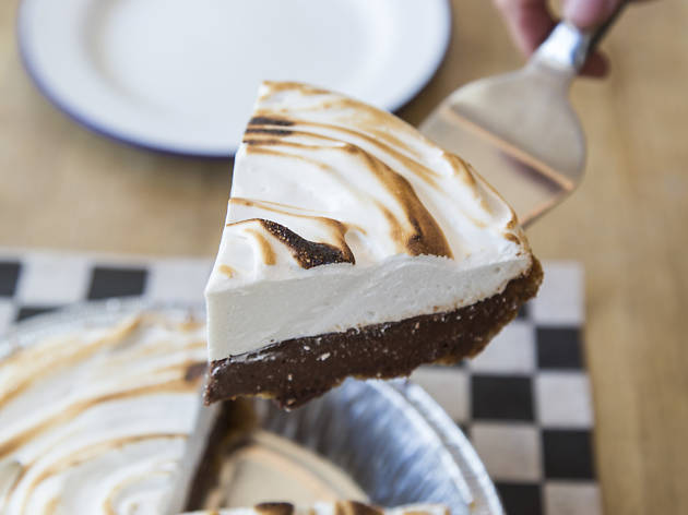 S'mores pie at Baker Miller S'mores pie at Baker Miller