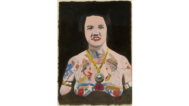 ‘Tattooed Woman 4’, 2015