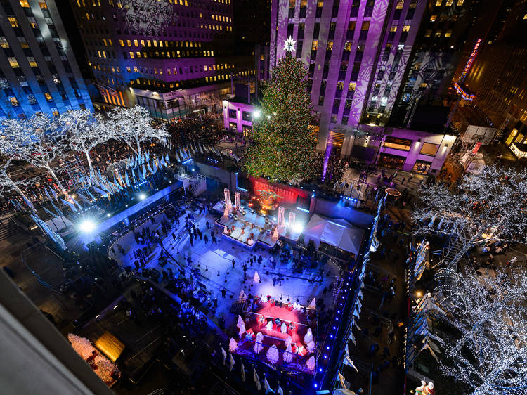 See the Rockefeller Center Christmas tree