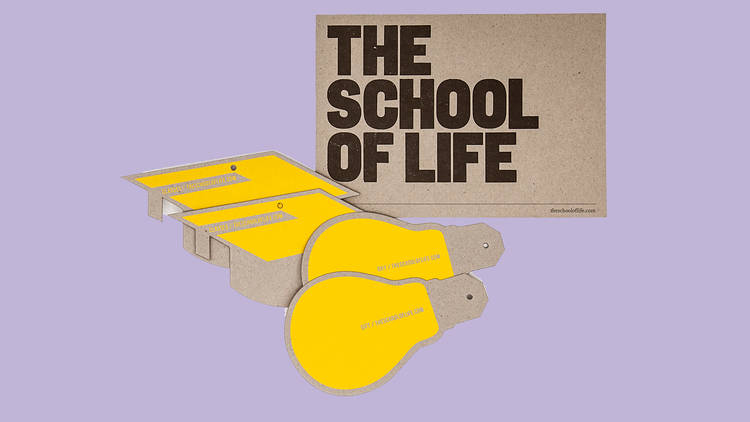 A lesson in joy: School of Life vouchers