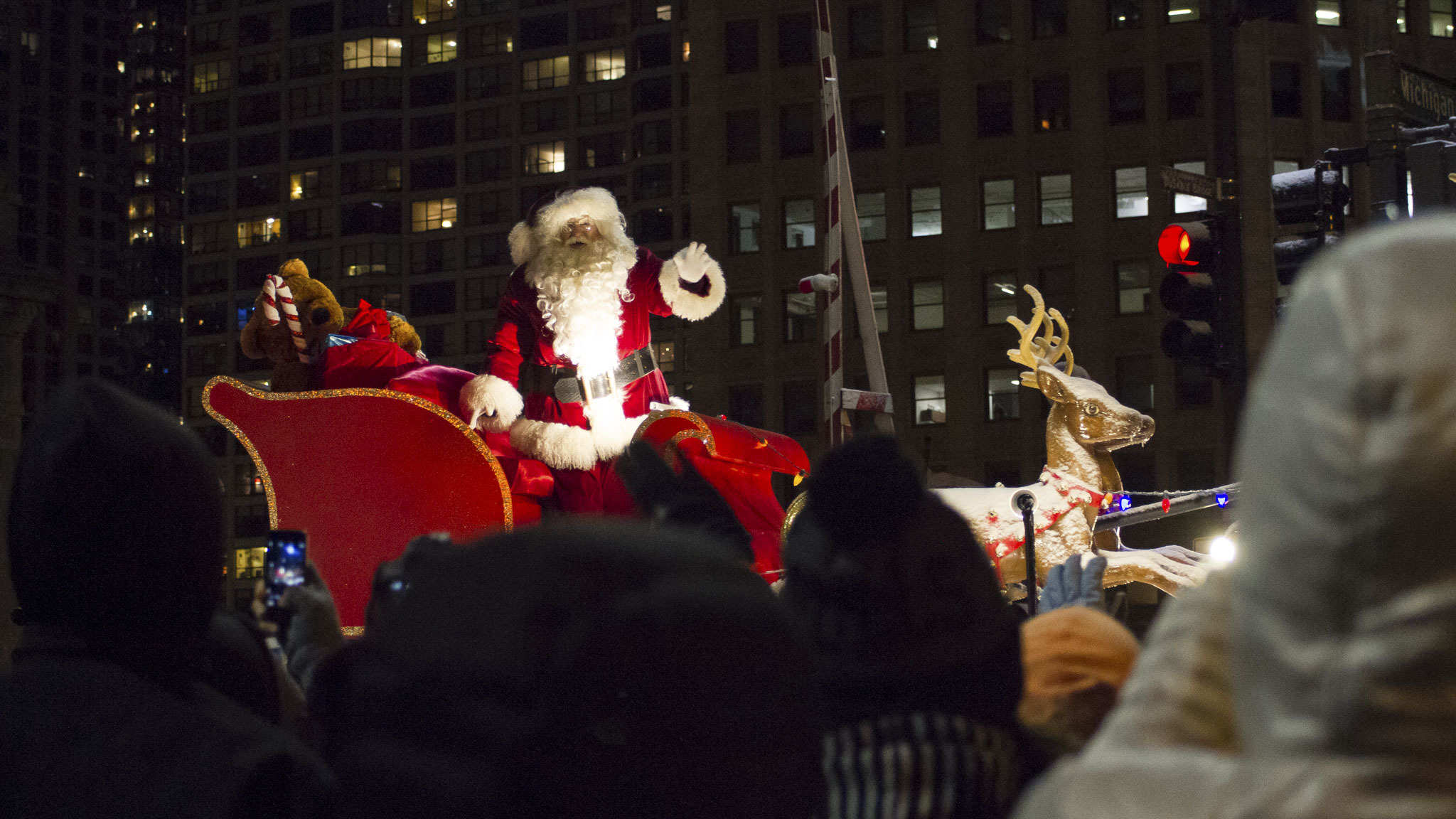 Photos from the 2015 Magnificent Mile Lights Festival