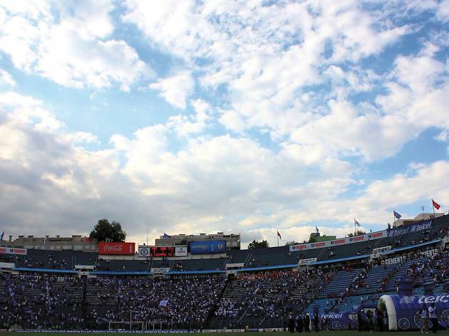Estadio Azul Vista desde el Estadio Azul