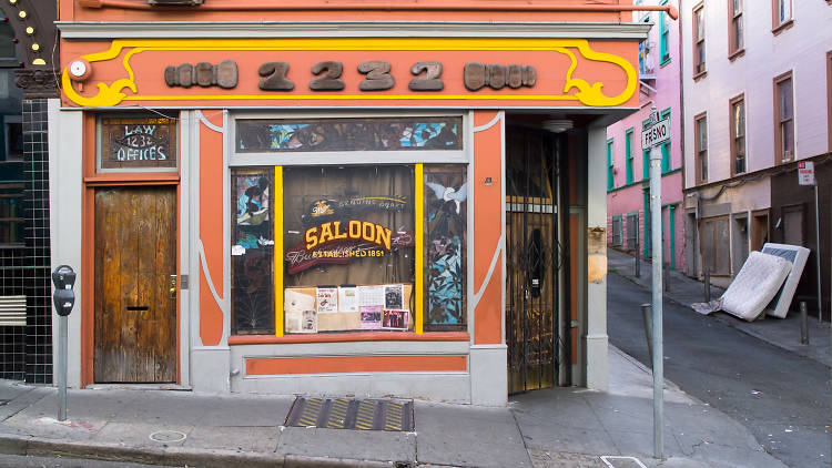 The Saloon, one of the best places to watch live music in San Francisco