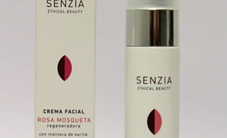 Crema facial de rosa mosqueta de Senzia