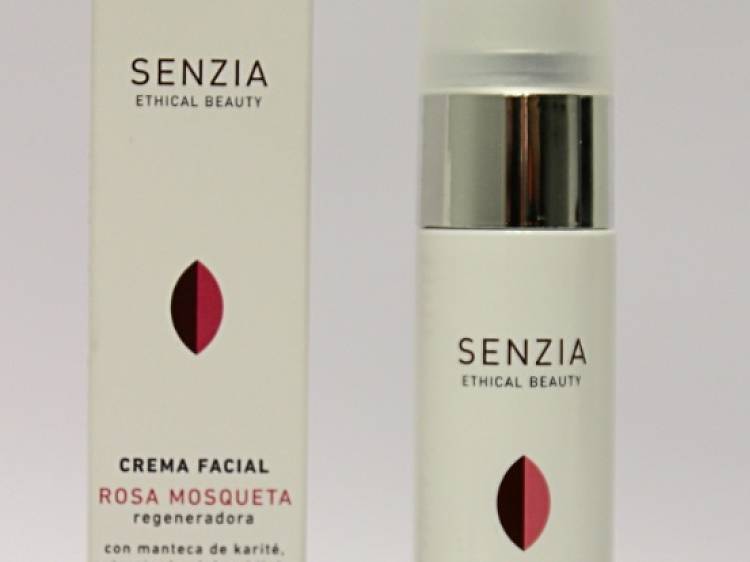 Crema facial de rosa mosqueta de Senzia